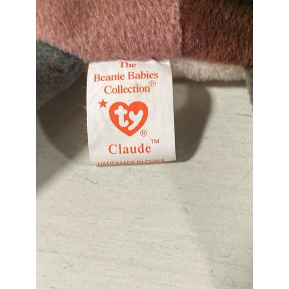 Ty Beanie Babies Claude The Crab - Picture 3 of 4